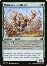 MTG Migratory Greathorn (165/434) Ikoria Lair of Behemoths LP