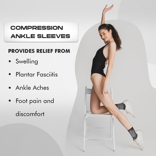 BeSavage Foot plantar fasciitis ARCH SUPPORT Compression socks Foot PAIN RELIEF - Picture 5 of 33