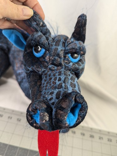 Folkmanis Serpiente Marina Marioneta de Mano Peluche Azul Fantasía Mítica Juguete de Peluche - Imagen 4 de 13