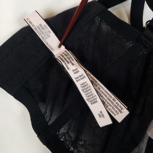 Victorias Secret Dream Angels Lined Demi Bra Medium DD All Lace Bustier NWT - Picture 14 of 16