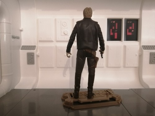 Star Wars Figur Han Solo The Force Awakens Hasbro 2015 - 3,75" mit Blaster - Bild 2 von 2