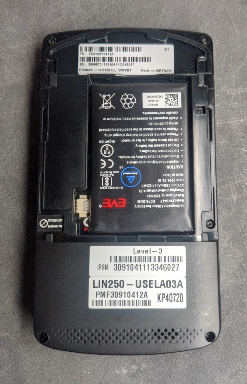 Ingenico Link 2500 Bluetooth Credit Card ReaderPMF30910412A. New Open