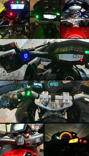 Motorcycles Gear Indicator For EFI Old Honda CB400 400SF CBR600F3 F4 F4i 929RR - Picture 6 of 11