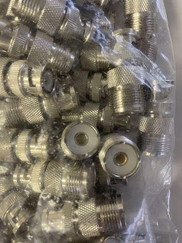 Bncp To Mj Connector Adapters 100 Pack Bnc Male To Rca Female Coaxial Cable - Zdjęcie 4 z 4