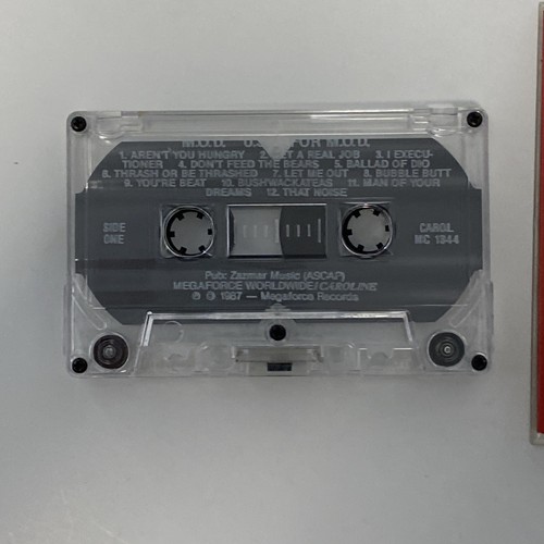 M.O.D. Method Of Destruction - U.S.A. For M.O.D. (1987 Cassette) - Picture 9 of 9