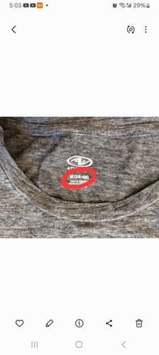 Bigfoot Long Sleeve Shirt Mens Size Large Driworks Activewear Sasquatch Yeti - Picture 5 of 11