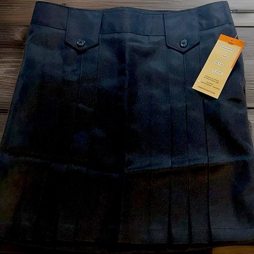 French Toast School Uniform Girl’s Size 7 NEW - Pleated Skirt - Black 23” Waist - Picture 2 of 16