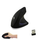 Ergonomic Optical Vertical  Mouse 6 Keys USB Wireless 2.4GHz 1200DPI w/o Battery