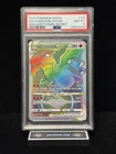 2022 Pokemon Sword & Shield Brilliant Stars Fa Secret Charizard Vstar #174 PSA 8