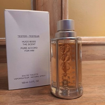 Boss The Scent Pure Accord by Hugo Boss Spray EDT  3.3 oz/ 100 ml For Men