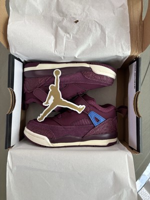 Jordan Spizike Low (TD) Bordeaux/Hyper Royal-Sail Size 8C