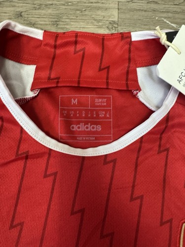 Odegaard #8 Arsenal London Home Football Shirt Red Adidas Polyester Men M NWT - Picture 3 of 6