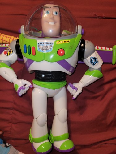 Buzz Lightyear Toy Story Disney Store Pixar Bonnie 12" Talking Action Figure - Picture 1 of 4