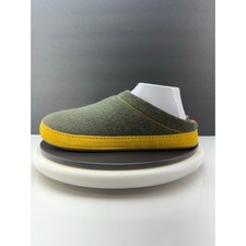 OluKai H mani Hulu Wool Mule Mens 9 Indoor Outdoor Slip On Slippers Green Shoes