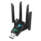Neuer 1300Mbps WiFi USB-Adapter, Dualband 2,4G/5GHz Wi-Fi-Dongle, USB3.0 Hi7188