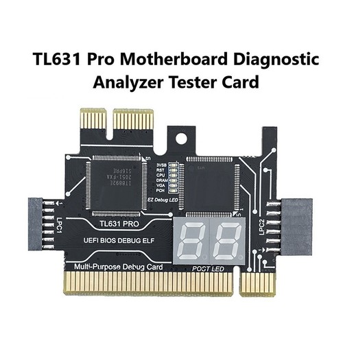 TL631 Pro Diagnostic Card+Expansion Card Diagnostic Card PCI-E Motherboard6132 - Afbeelding 5 van 6