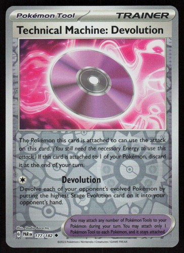 Technical Machine: Devolution 177/182 Reverse Holo SV04: Paradox Rift LP-NM - Picture 1 of 2