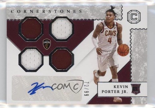 2019 Panini Chronicles Rookie Cornerstones /99 Kevin Porter Jr #RC-KPJ Auto RC - Picture 1 of 3