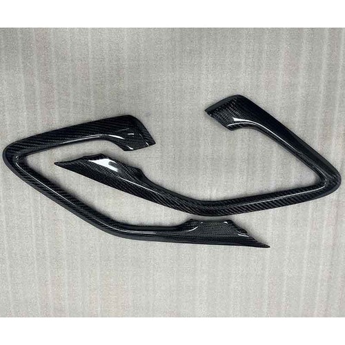 Dry Carbon Fiber Interior Door Handle Frame Cover for Nissan GT-R R35 2009-2016 - Foto 4 di 4