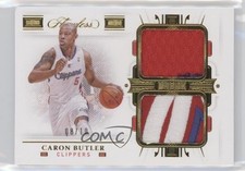 2020-21 Panini Flawless Dual Patch Gold /10 Caron Butler #DP-CBT Dual Patch