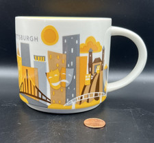 Starbucks Coffee Mug, Pittsburgh "You Are Here" Collection, 2013