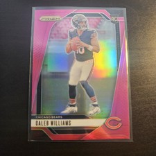 2024 Panini Prizm Pink Pulsar Prizm #301 Caleb Williams (RC)