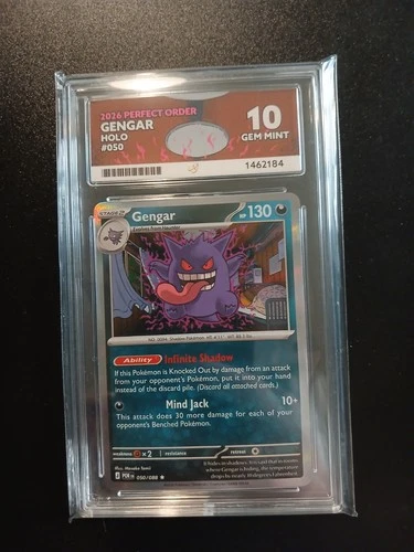 gengar holo 050 ace 10 perfect order