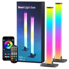 RGB Light Bar,Smart LED Light Bar for Room,16 Million Colors,Three Control Mo...