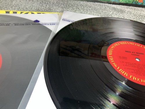 Men At Work 2 LP Lot Business As Usual Cargo Columbia BL 37978 QC 38660 - Bild 19 von 24