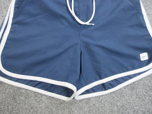 Vintage Nike Running Shorts Large Girls Athletic Retro 90s Track Drawstring - Picture 2 of 13