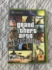 Grand Theft Auto: San Andreas "AO" Version ( Microsoft Xbox, 2005)