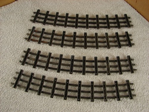 4 LIONEL 771 T-RAIL CURVE Prewar no connectors track only - Picture 5 of 8