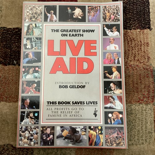 1985 Live Aid Souvenir Brochure - See Description