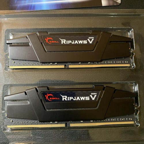 RAM DDR4 G.SKILL RIPJAWS SÉRIE V (XMP) 64 Go (4 x 16 Go) NEUVE BOÎTE OUVERTE - Photo 6/7