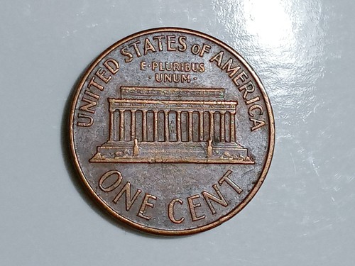 1965 Lincoln Memorial Error Penny - Picture 3 of 4