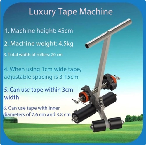 Court Parking Space Tape Marking Machine Road Marking Line Drawing Aid Tool - Picture 20 of 21