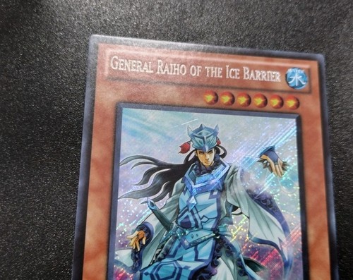 General Raiho der Eisbarriere HA04-DE025 1. Auflage Secret Rare LP - Bild 2 von 6