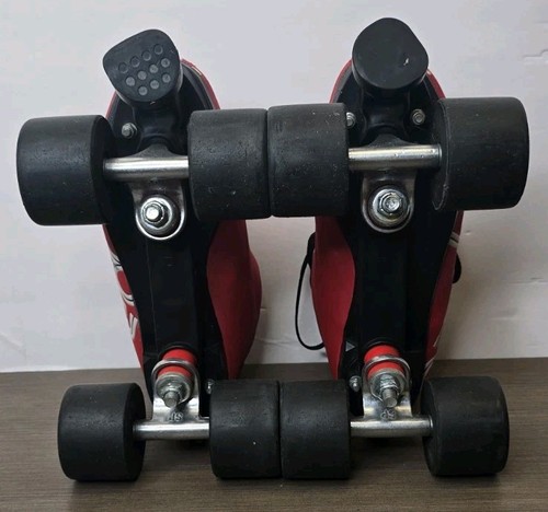 Labeda Voodoo U3 Red “Red" Roller Skates Men’s Size 6 Skating Quads - Picture 9 of 10