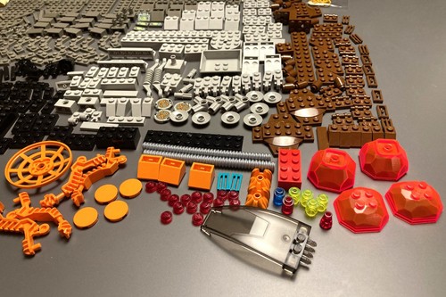LEGO 7316 Space Life On Mars Excavation Searcher 100% Completo con Caja y Libros - Imagen 7 de 20