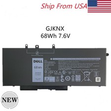 Genuine 68Wh GJKNX Battery For Dell Latitude 5480 5580 5280 5490 5491 5580 5590