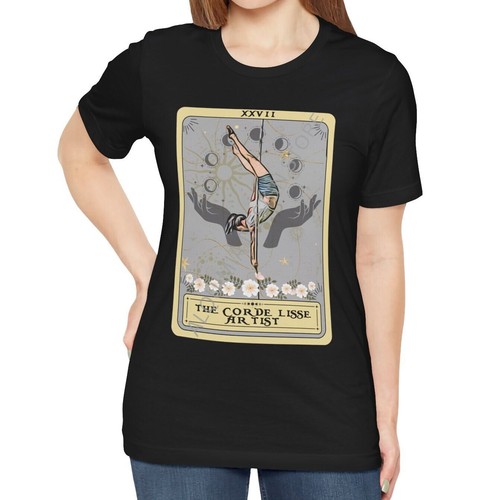 The Corde Lisse Artist Tarot Card Shirt, Aerialist Dance - Picture 7 of 17
