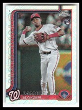 2025 Topps Chrome Logofractor #231 Darren Baker RC