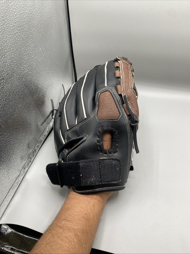 Wilson Baseball Handschuh 12"A0350TR12 ECHTLEDER A350 SCHWARZ/BRAUN LH MÄNGEL - Bild 15 von 22