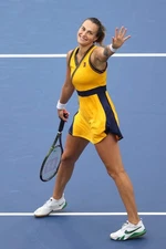 Size XL Nike Slam Tennis Dress US Open 2021 Sabalenka DA4716 White