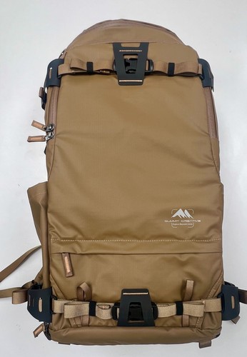 Summit Creative XL Rolltop Kamerarucksack 50L - Champagner