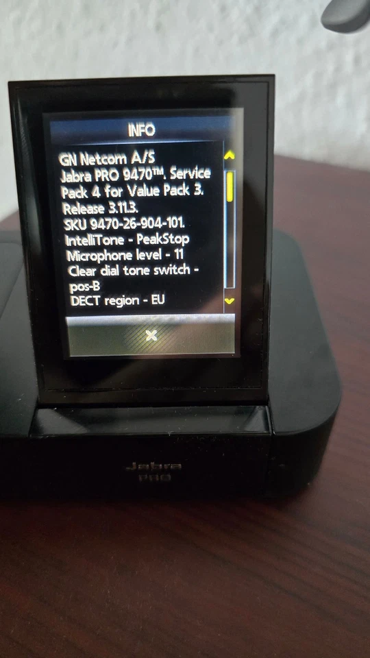 Jabra PRO 9470 MONO Schwarz mit Nackenbügel Headset, Garantie und Rückgaberecht! - Bild 2 von 4