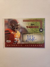 SOMA VAINUKU 2016 SAGE HIT HI-SERIES CERTIFIED AUTOGRAPHED CARD #A69 