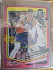 2023-24 Panini Donruss Optic Pink Prizm Walker Kessler /25 #25 Jazz