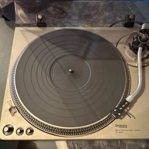Technics SL-1800 Direct Drive Turntable Beige 33/45RPM Type A Plug
