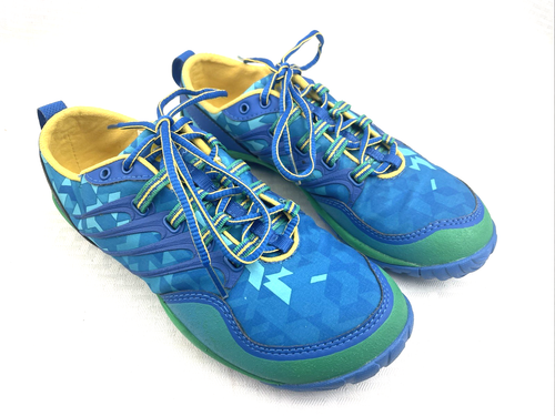 Merrell Apollo Damengröße US 7,5 blau grün minimalistische Barfußlaufschuhe - Bild 1 von 11